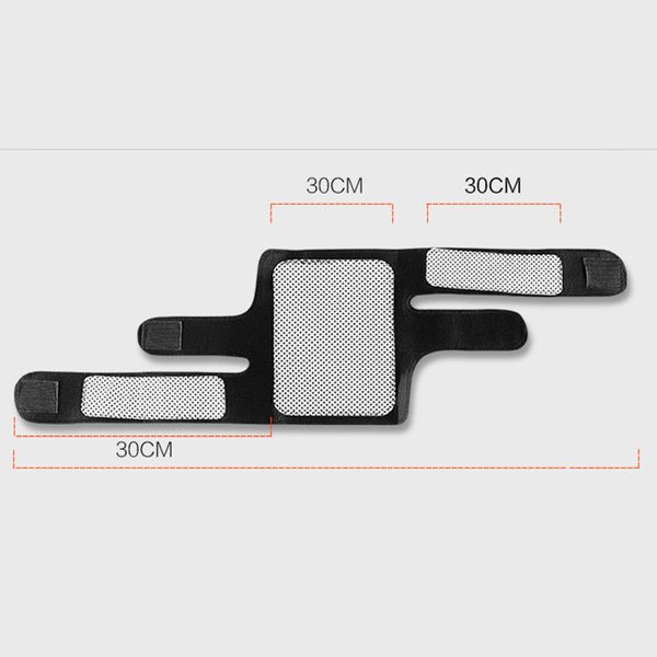 

2 pcs self-heating knee support cold-proof adjustable tourmaline magnetic therapy pad arthritis brace protective belt can csv