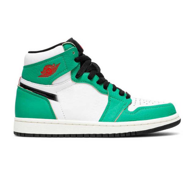 

wmns 1 high og lucky green basketball shoes 1s sneakers db4612 300 version