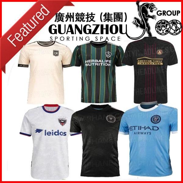 

2021 dc united los angeles la galaxy inter miami cf soccer jerseys 21 22 atlanta united lafc new york city fc d.c. away nycfc d c a shirt, Black;yellow