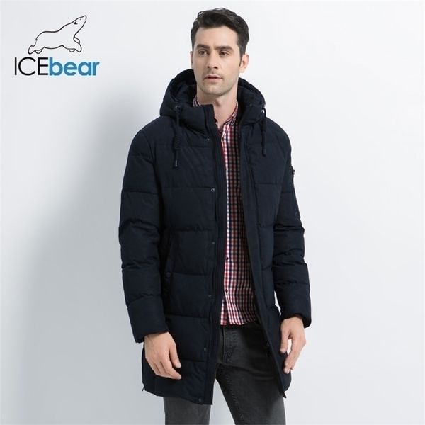 

winter men's jacket coat thick warm male cotton clothing brand man apparel mwd17933i 211018, Black