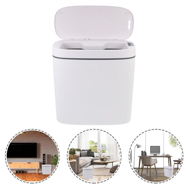 

waste bins usb charging smart trash can sensor dustbin intelligent bin