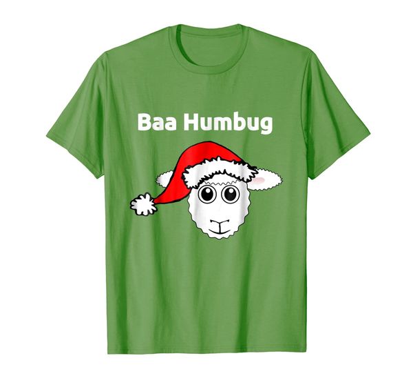 

baa (bah) humbug adorable tshirt, White;black