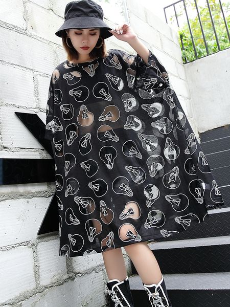 

2021 summer streetwear plus size o neck print short sleeves woman tshirts new style 9p0d, White