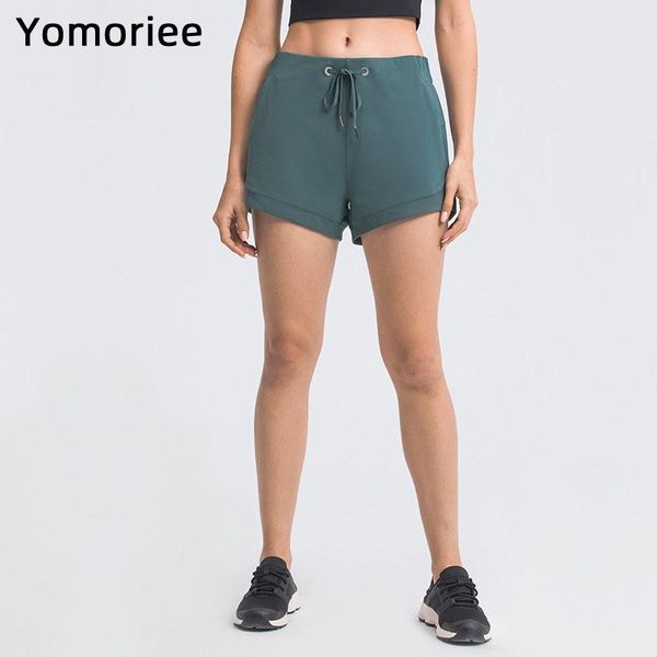 

yoga outfits sports biker shorts for women ladies casual running fitness two side pocket waist drawstring sweat workout gym joggers, White;red