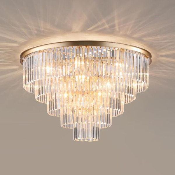 

manggic modern vintage ceiling light crystal flush ceiling mounted light bedroom lights for home l decoration