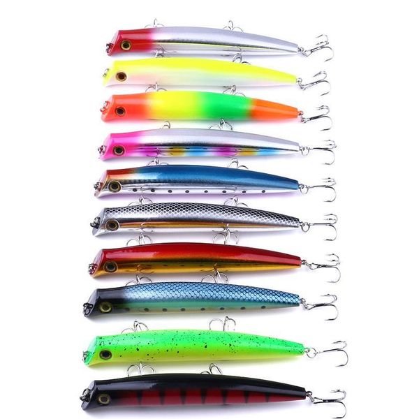 

thundershower 1pc popper fishing lure 12cm 16g isca artificial hard bait 3d eyes wobblers pesca fishin jlldlg