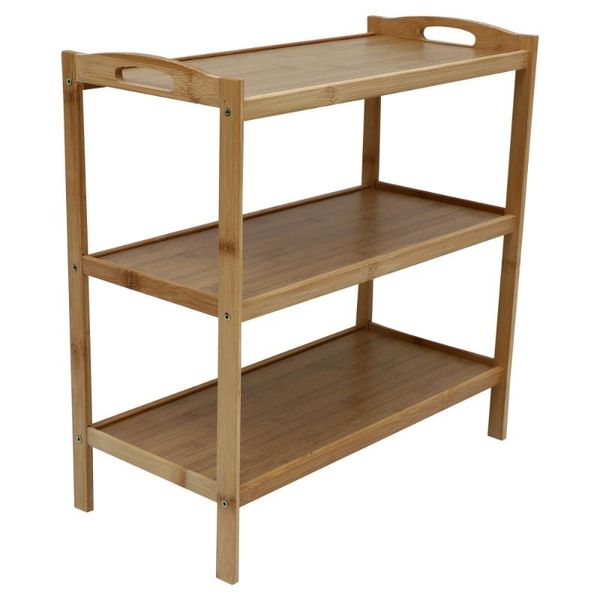 

clothing & wardrobe storage 1pc bamboo shoe rack chic shelf household organizer