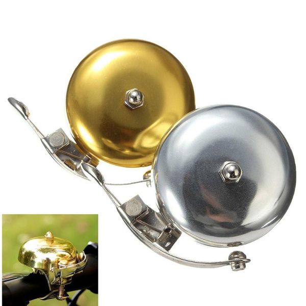 

bike horns durable cycle push ride loud sound one touch bell retro bicycle handlebar