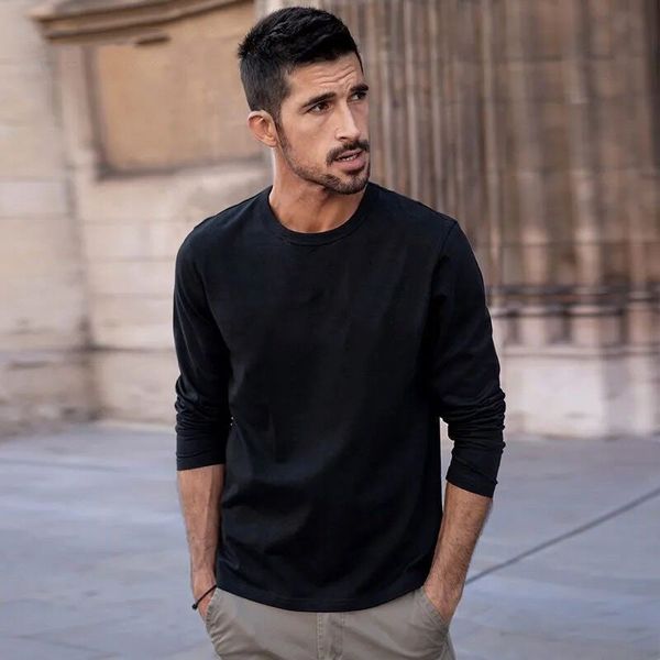 

mens hoodies fashion hoodies casual mens sweaters hoodies hairdressers casual sweatshirts size s-3xl -q367, Black