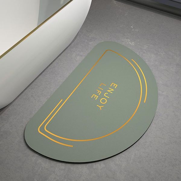 

bath mats tla diatomite super absorbent bathroom mat quick drying carpet non-slip entrance doormat home toilet shower room door