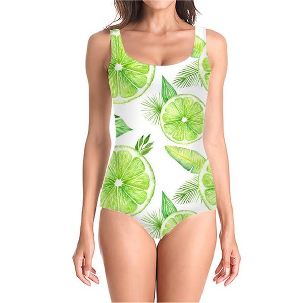 

two-piece suits cloocl strawberry bathing suit women hight waist tight beach swimsuit ladies swimming pool clothing one-piece