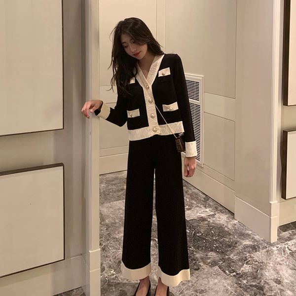 

women's tender 2021 spring professional fashion knitted or crocheted tights with long leg suit of two parts uc4t, Gray