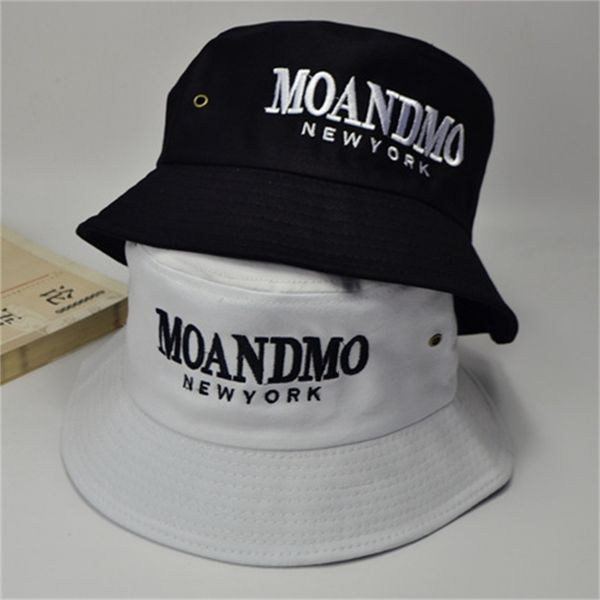 

fisherman's female tide summer flat basin english letter embroidered cloth hat