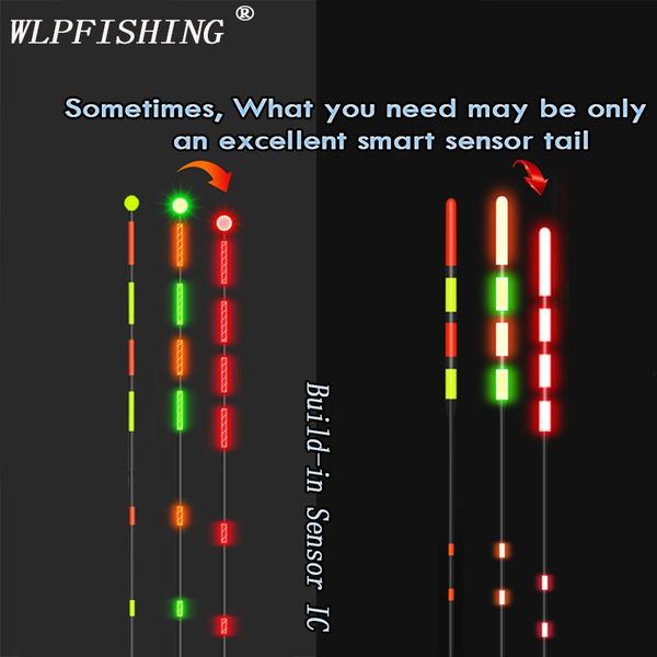 

fishing accessories wlpfishing float tail gravity sensor smart ic build-in high brightness led luminous floater