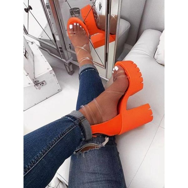 

sandals 2021 zipper all-match comfortable women shoes square heel pumps party open toe casual platform, Black