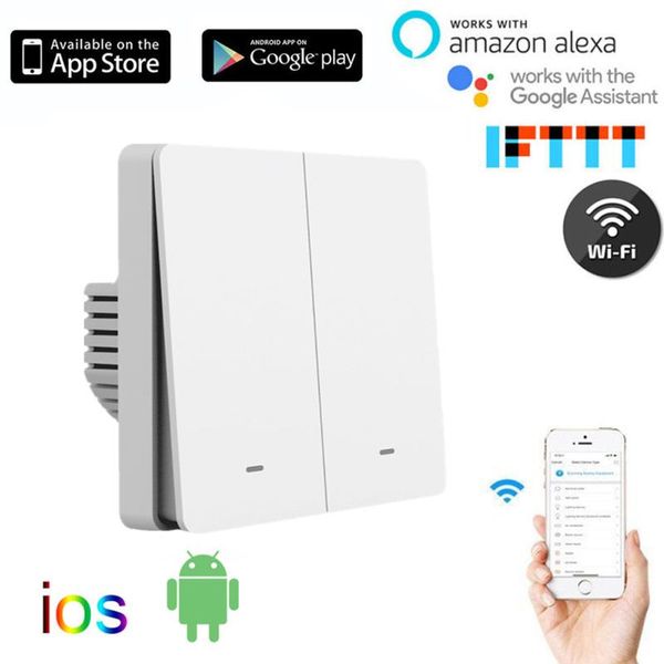 

smart home control gosund 10a eu switch tuya wifi remote support alexa google voice timing function