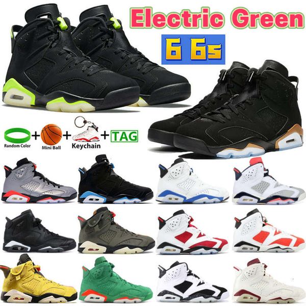 

high 6 6s electric green men basketball shoes cactus british khaki dmp unc black infrared sport sneakers alternate hare carmine runner