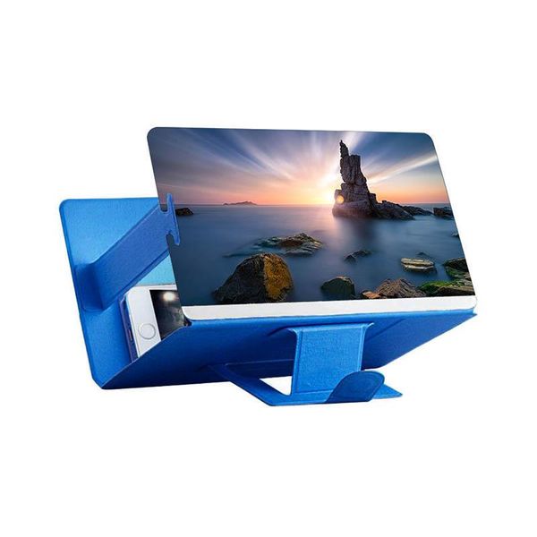

cell phone mounts & holders 1pc 3d screen magnifier stereoscopic amplification deskfolding stand mobile holder tablet