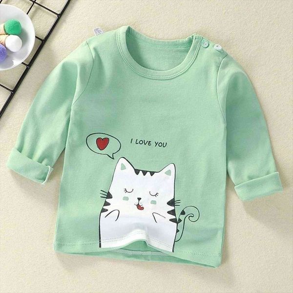 

fall clothes for toddler girls baby boy cartoon t shirt infant long sleeve graphic shirts children costumes, Blue