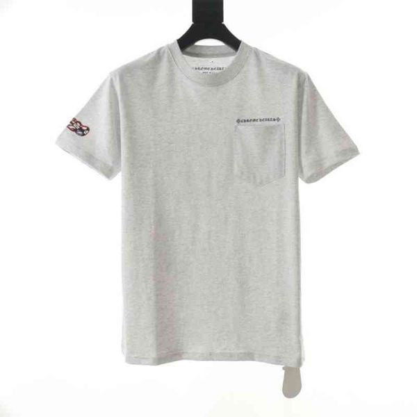 

ch back multi color large print short sleeve, White;black