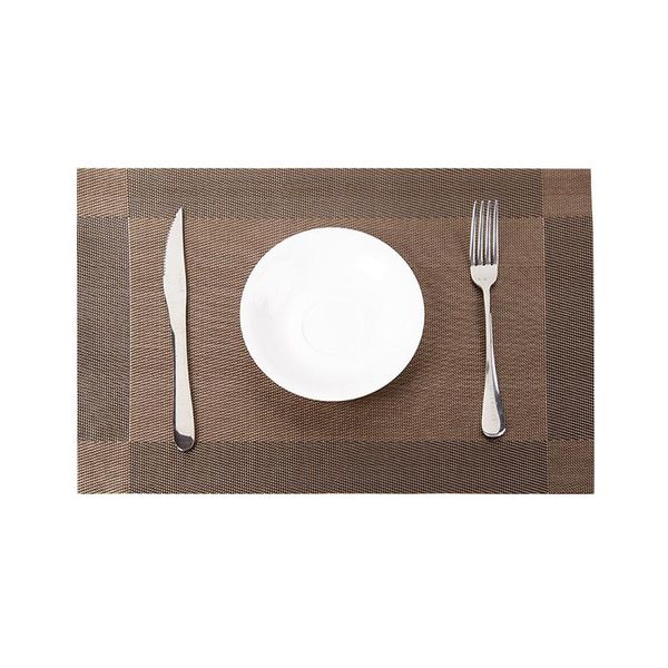 

mats & pads 8pcs heat resistant tear proof waterproof easy clean placemat set restaurant liner cup mat dining room non slip anti penetration