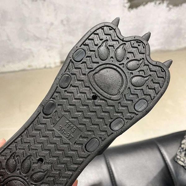 

slippers women sandals platform flip flops male slipper men's sandal flats shoes jogging couple, Black
