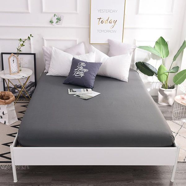 

sheets & sets cotton single double bed package pure color single-piece twill mattress protection cover (case not included) sheet