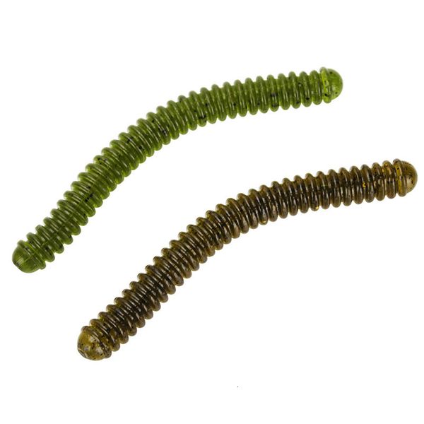 

screw worm 9.5cm bionic polychromatic maggot false sub soft bait