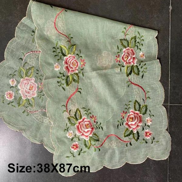 

mats & pads rose flower lace embroidery table place mat cloth placemat tea coffee dining doily drink glass pad christmas kitchen