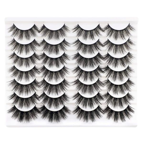 

false eyelashes 3d fiber natural curling thick
