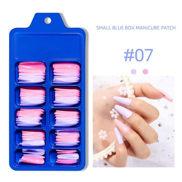 

false nails nail tips ballet fake nails100pcs/box, Red;gold