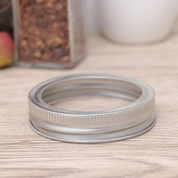 

kitchen storage & organization 1pcs regular mouth mason jar split-type lids sealing secure tinplate lid leak caps proof y5g3