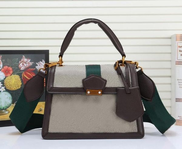 Luxurys Designers Bags Fashion Queen Margaret Women Women Pulli di pelle Guida spalla da 25 cm Crossbody per sacchetto per la vendita di borse 476541