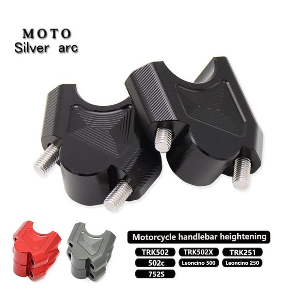 

handlebars 28mm motorcycle handlebar heightening code riser mount clamp adapter for benelli 502c trk502 trk502x leoncino 500