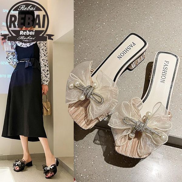 

slippers sandals women shoes brand 2021 fashion summer indoor outdoor flip-flops beach slides dress female, Black