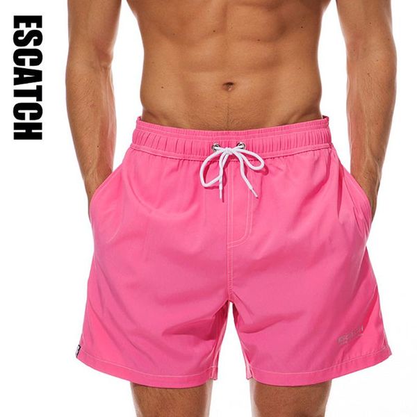 

men's swimwear 2021 escatch mens board shorts sport homme bermuda short pants swim beach boxer trunks quick dry boardshorts
