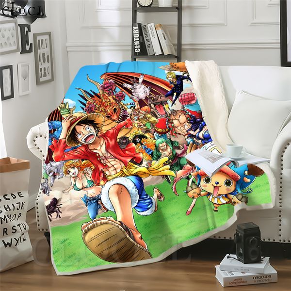 

cloocl new onepiece 3d print street style air conditioning blanket sofa teens bedding throw blankets plush quilt