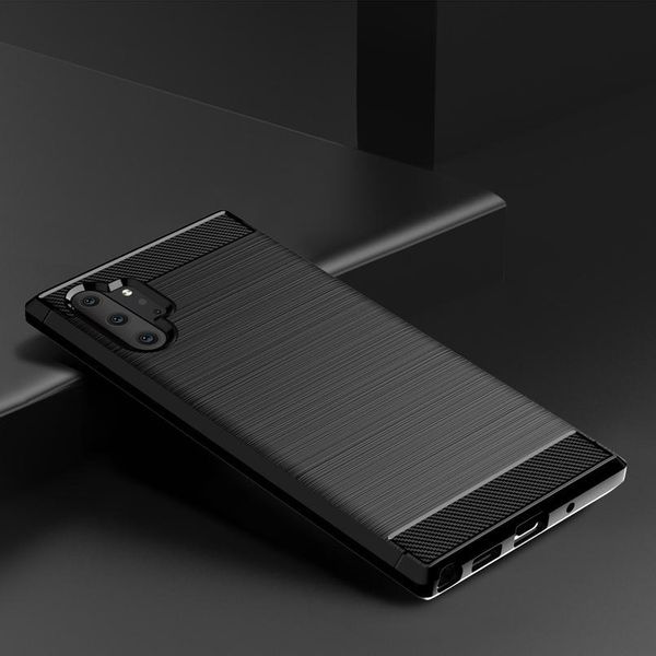

brushed texture case for samsung galaxy s20 ultra note 10 lite s10 5g s 20 fe plus case carbon fibertpu s jllvsp
