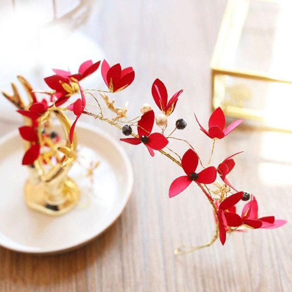 

fashion women flower crown headband beautiful wedding bridal hairband hair accessories 40*6.5cm