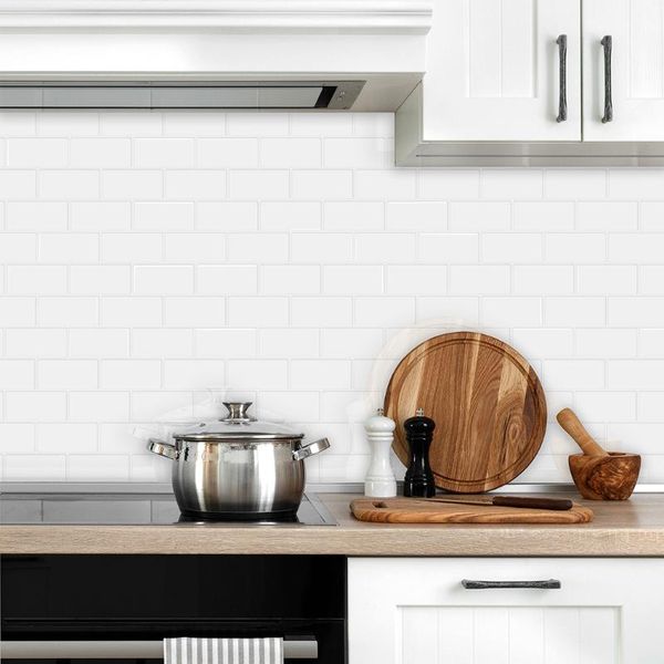 

wall stickers 1pc 30*13cm pvc tile kitchen bathroom mosaic self -adhesive in stock