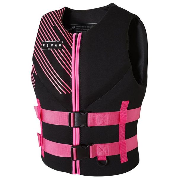

life vest & buoy jacket for women men neoprene pink red blue