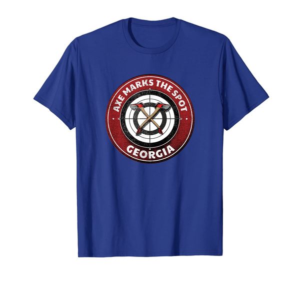 

georgia axe throwing tshirt hatchet target men women gifts, White;black