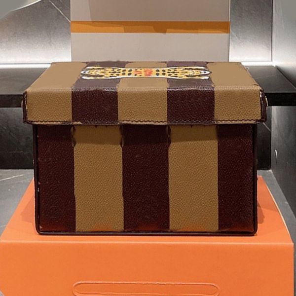 

storage box bag handbag clutch bags classic letter print splicing color hasp women purse