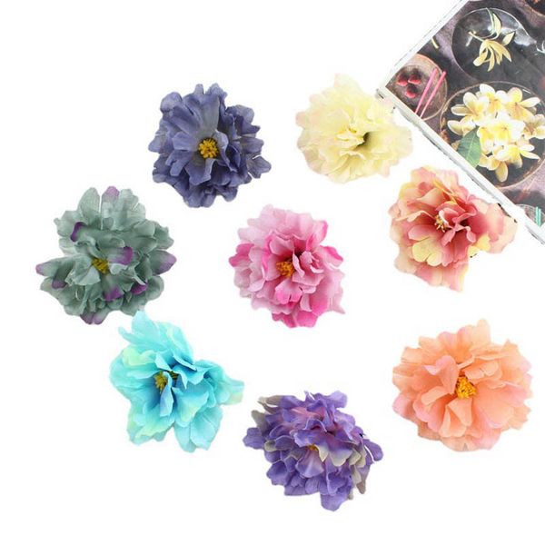 

girls hair accessories hairclips bb clip barrettes clips headbands for children kids stylish flower hairpin headpiece holiday side b9430, Slivery;white