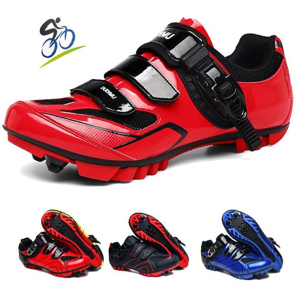 

cycling footwear outdoor sapatilha ciclismo mtb fietsen schoenen mannen sneakers vrouwen professionele road fiets zelfsluitende mountain, Black