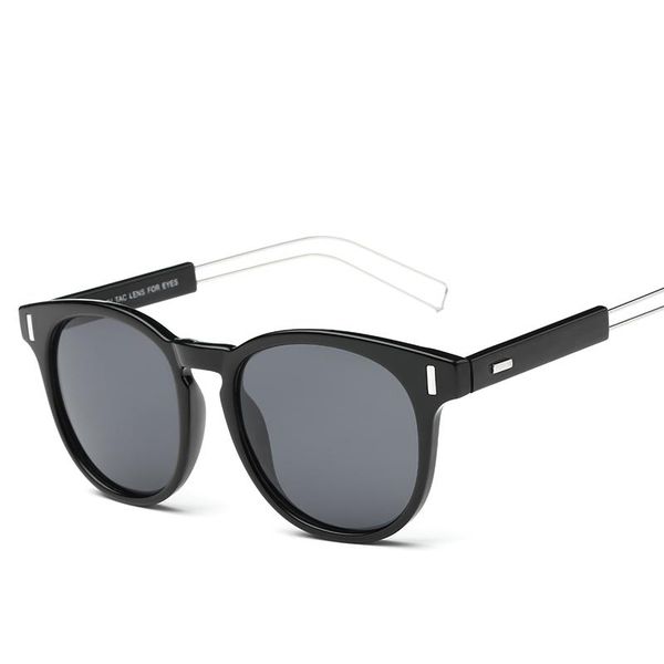 

sunglasses european and american trend tide men ladies fashion glasses, White;black