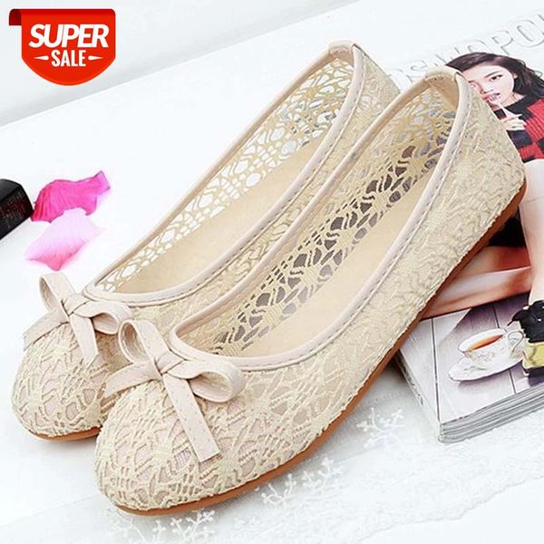 

2020 summer women flats shoes breathable shallow mouth loafers women flats shoes mesh sneakers female shoe ballerina #qh8l
