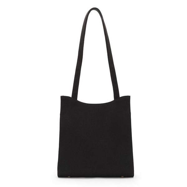 

shoulder bags original ins niche design shopping bag three-dimensional stylish tote white canvas summer