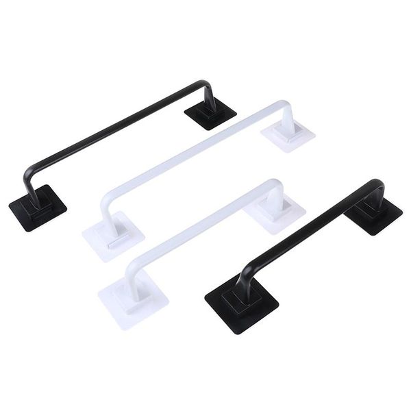 

towel racks self adhesive wall mounted bathroom bar shelf rack holder toilet roll paper hanging hanger s/l size