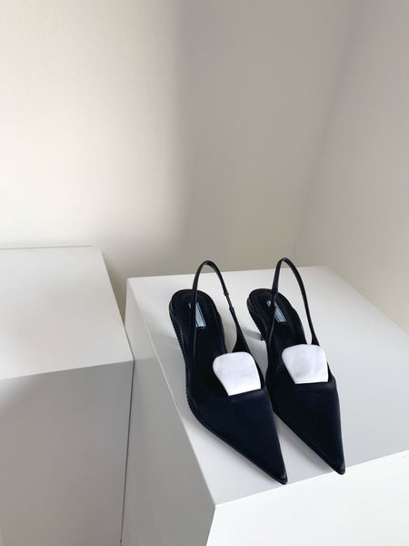 

women's sandals luxury fashion 2021 new breathable non-slip pointed-toe comfortable-, Black